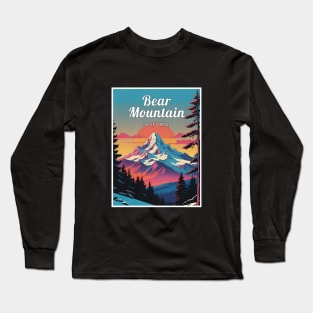 Bear Mountain ski California usa Long Sleeve T-Shirt